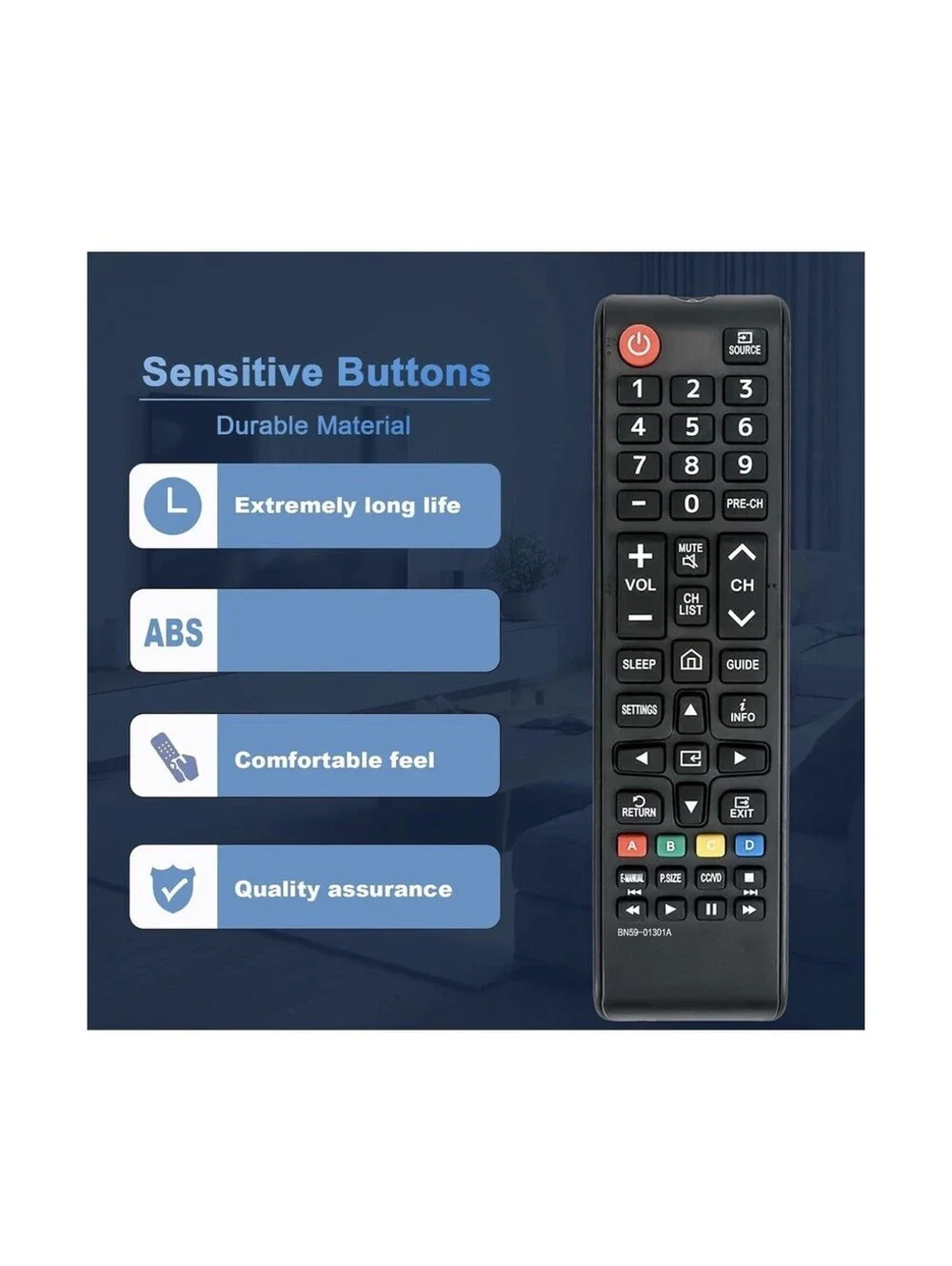 Samsung Replacement Remote Xy-xsx-01 Remote